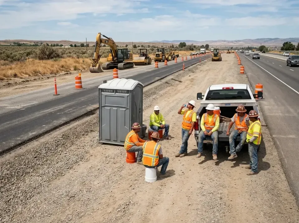 highway-road-construction-crew-007 — frequently asked questions, Porta Potty and Restroom Rentals in Florin, CA